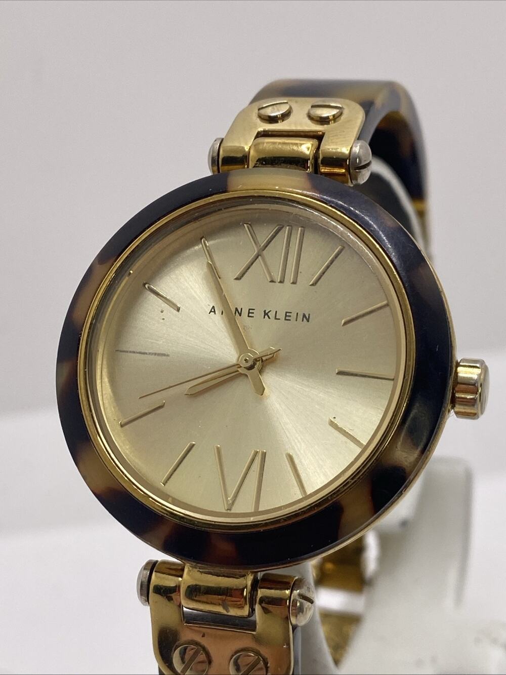 Anne Klein Tortoise Shell Watch New Battery